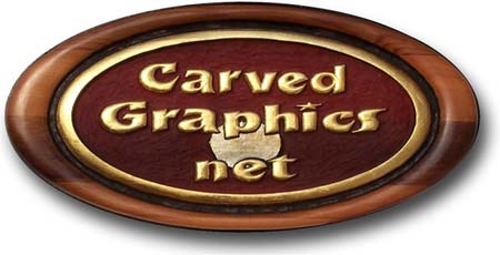 Carved wood signs logo. Carved Graphics is your place for carved wood signs